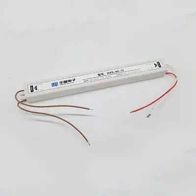 Alimentation électrique étanche IP67 180-264 V CA 40 W Transformateur LED à sortie unique 24 V CC