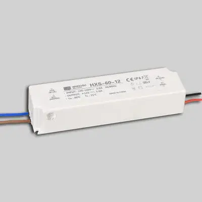 Alimentation étanche IP67 DC 2,5 A 24 V 60 W pour éclairage extérieur