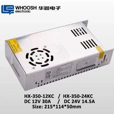 Alimentation pour module LED AC185-264 DC 350 W avec certification KC