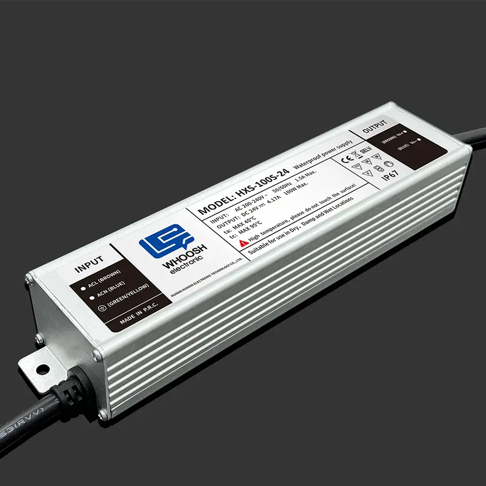 Alimentation étanche IP67 12V 24V 100W Prix usine chinois