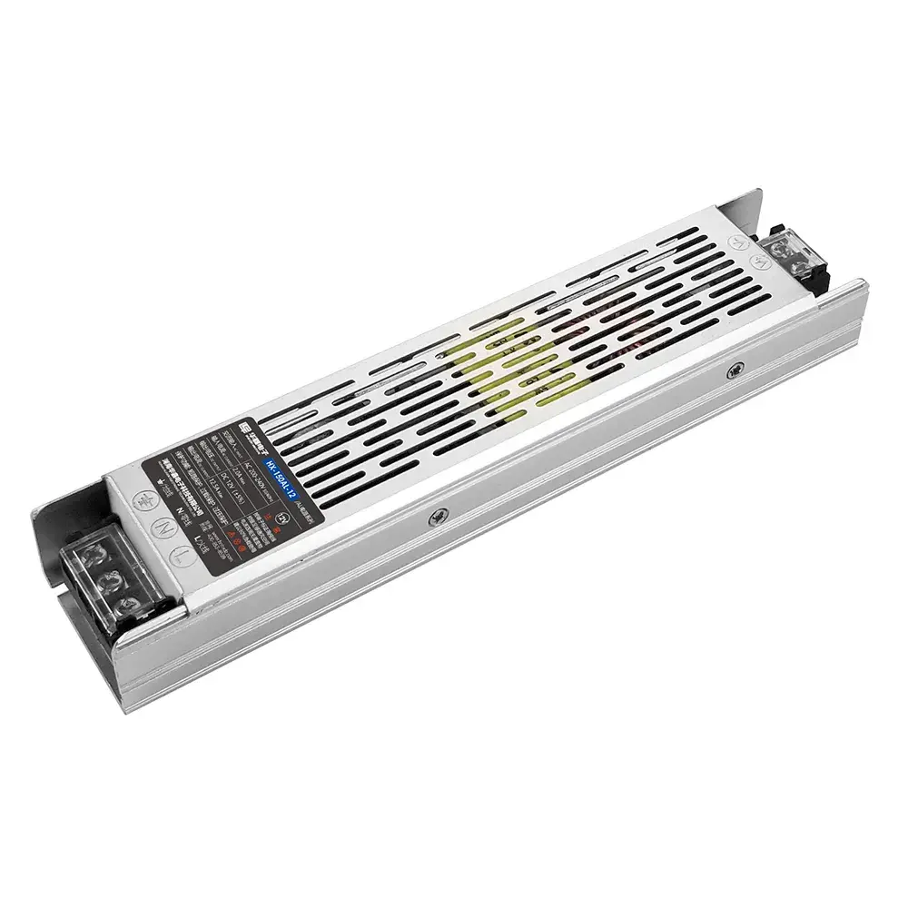 Alimentation LED mince DC12.5A 12v 150w Driver LED sans bruit