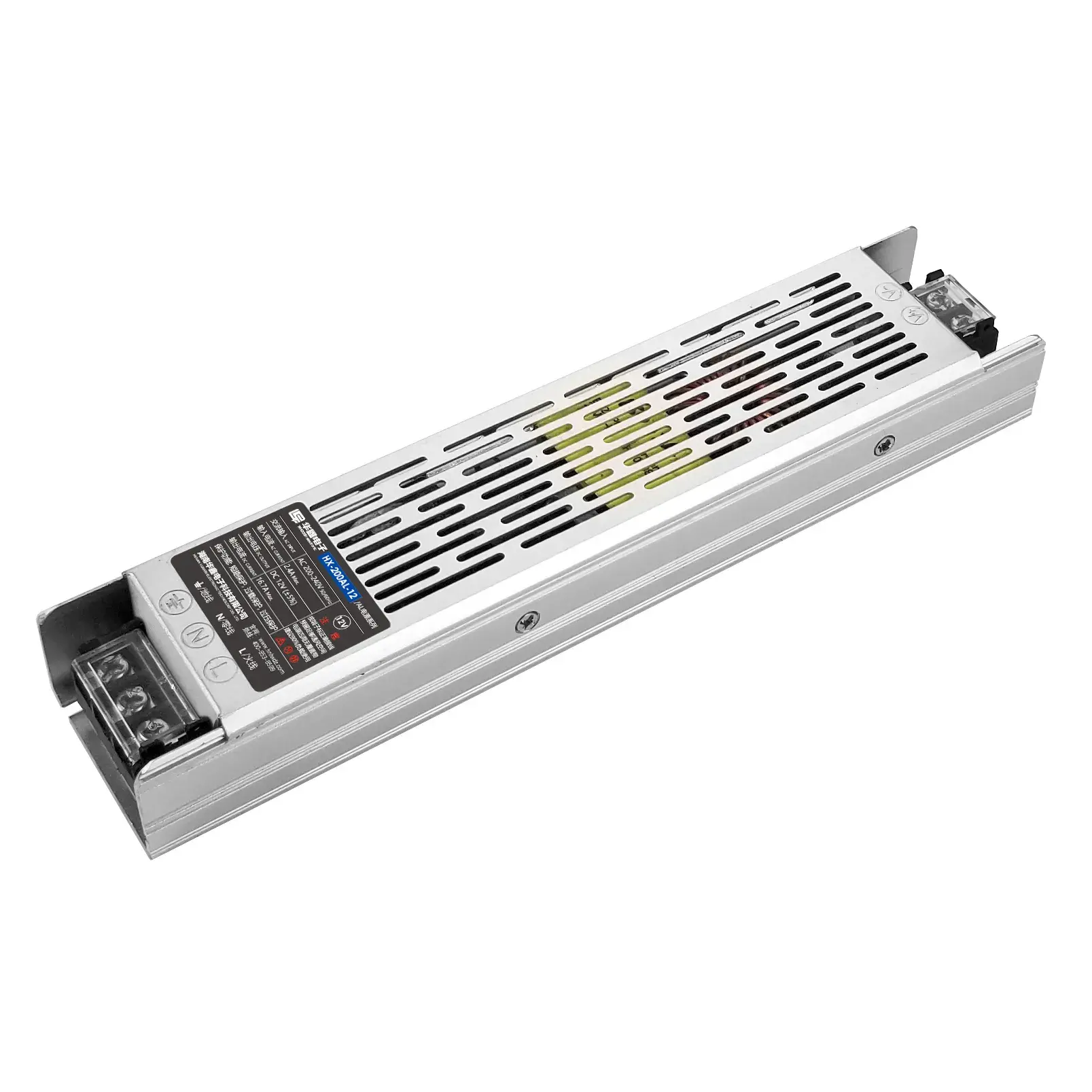 Alimentation LED mince sans bruit DC16.6A 200w